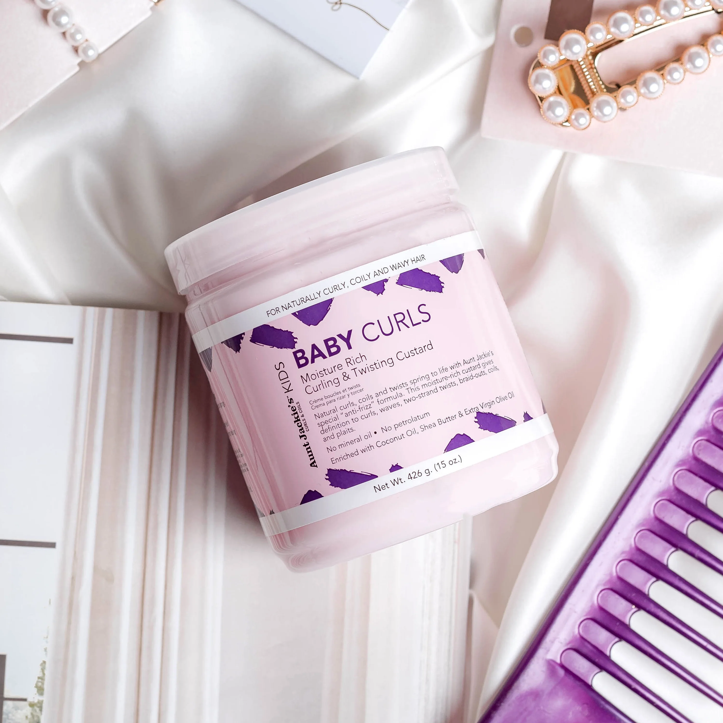 Baby Curls Moisture Rich Curling & Twisting Custard - Image 8