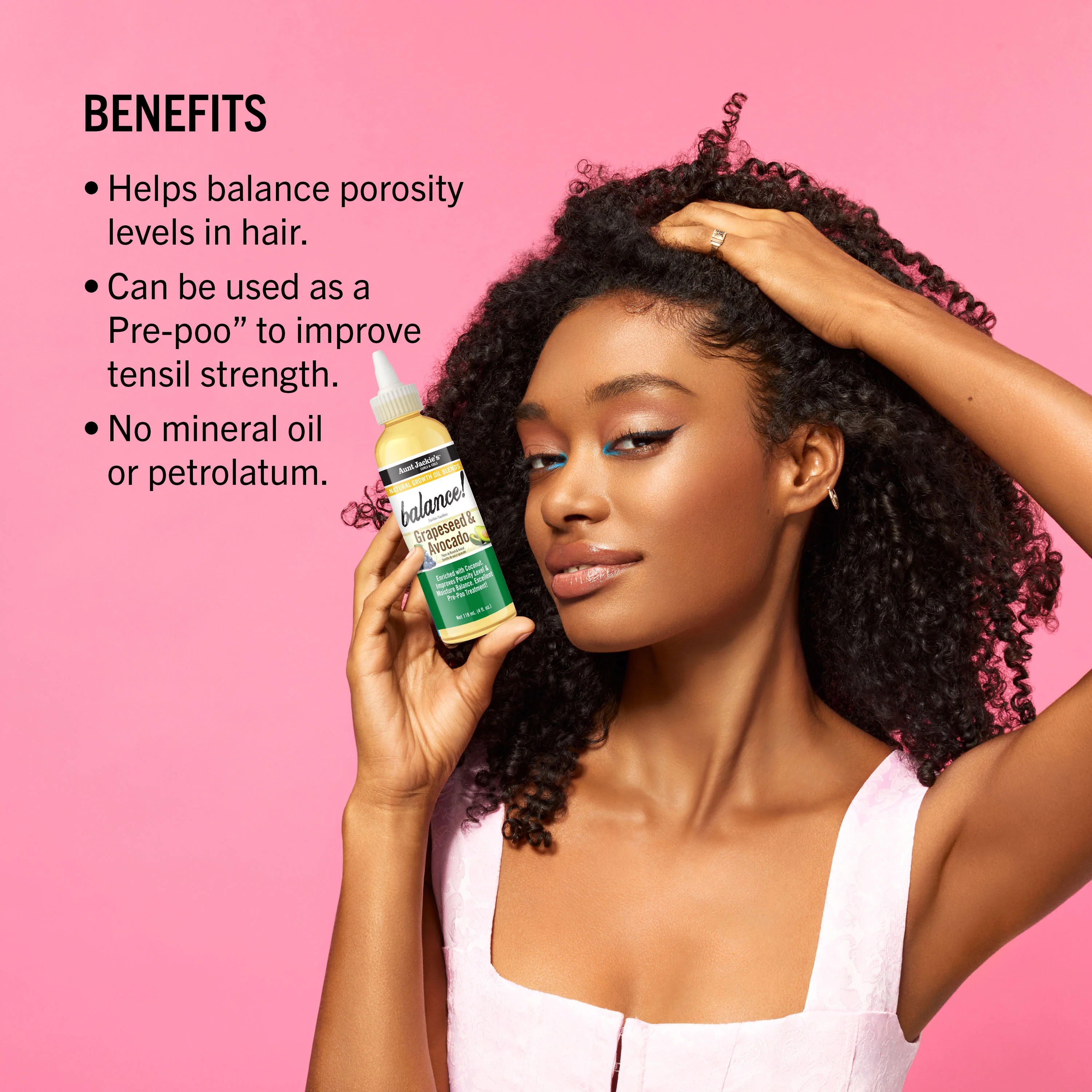 Balance!  - Grapeseed & Avocado Natural Growth Oil Blend - Image 3