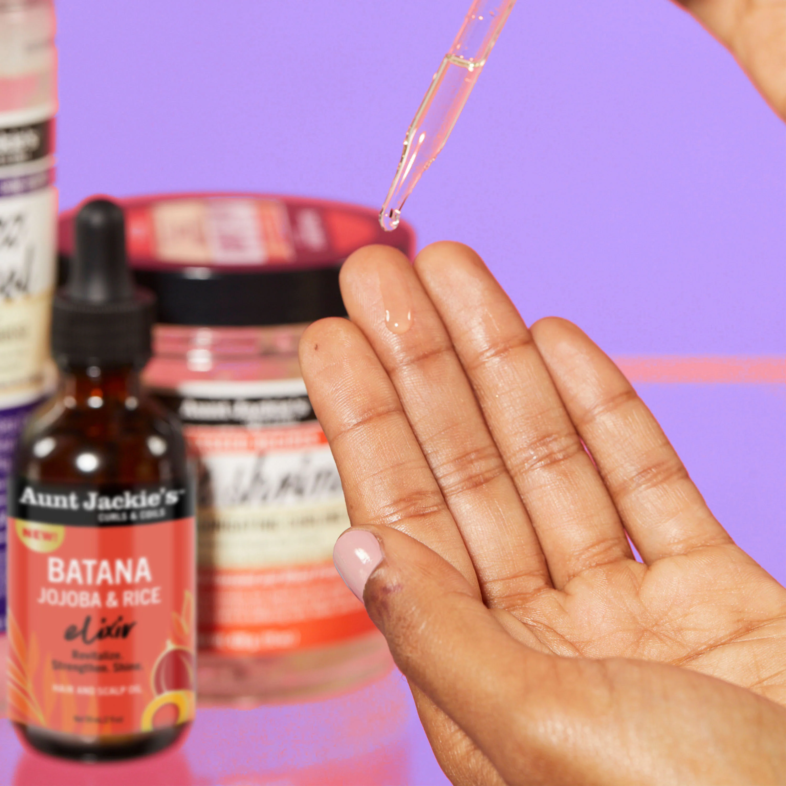 Batana, Jojoba & Rice Elixir Hair and Scalp Oil - Image 4