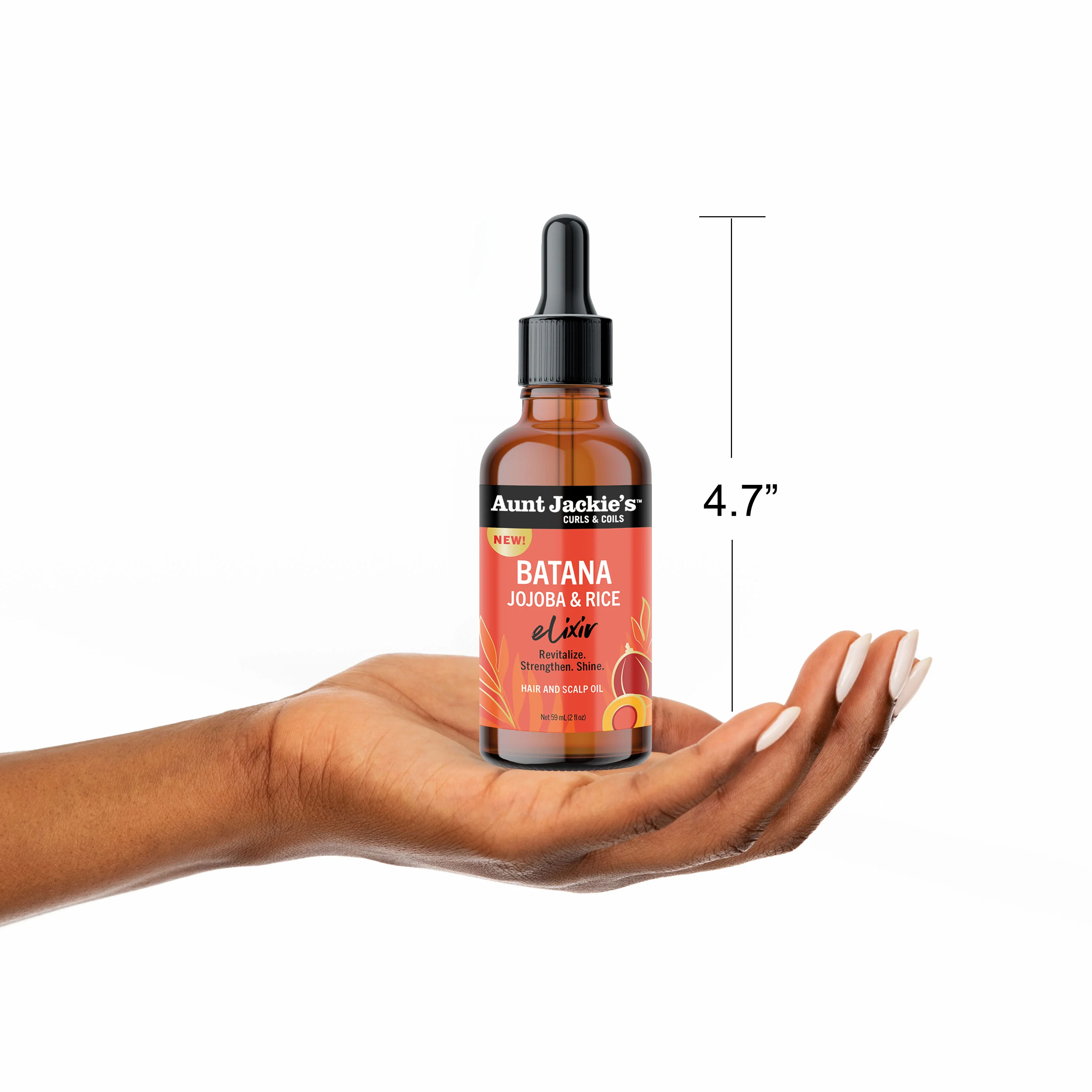 Batana, Jojoba & Rice Elixir Hair and Scalp Oil - Image 6