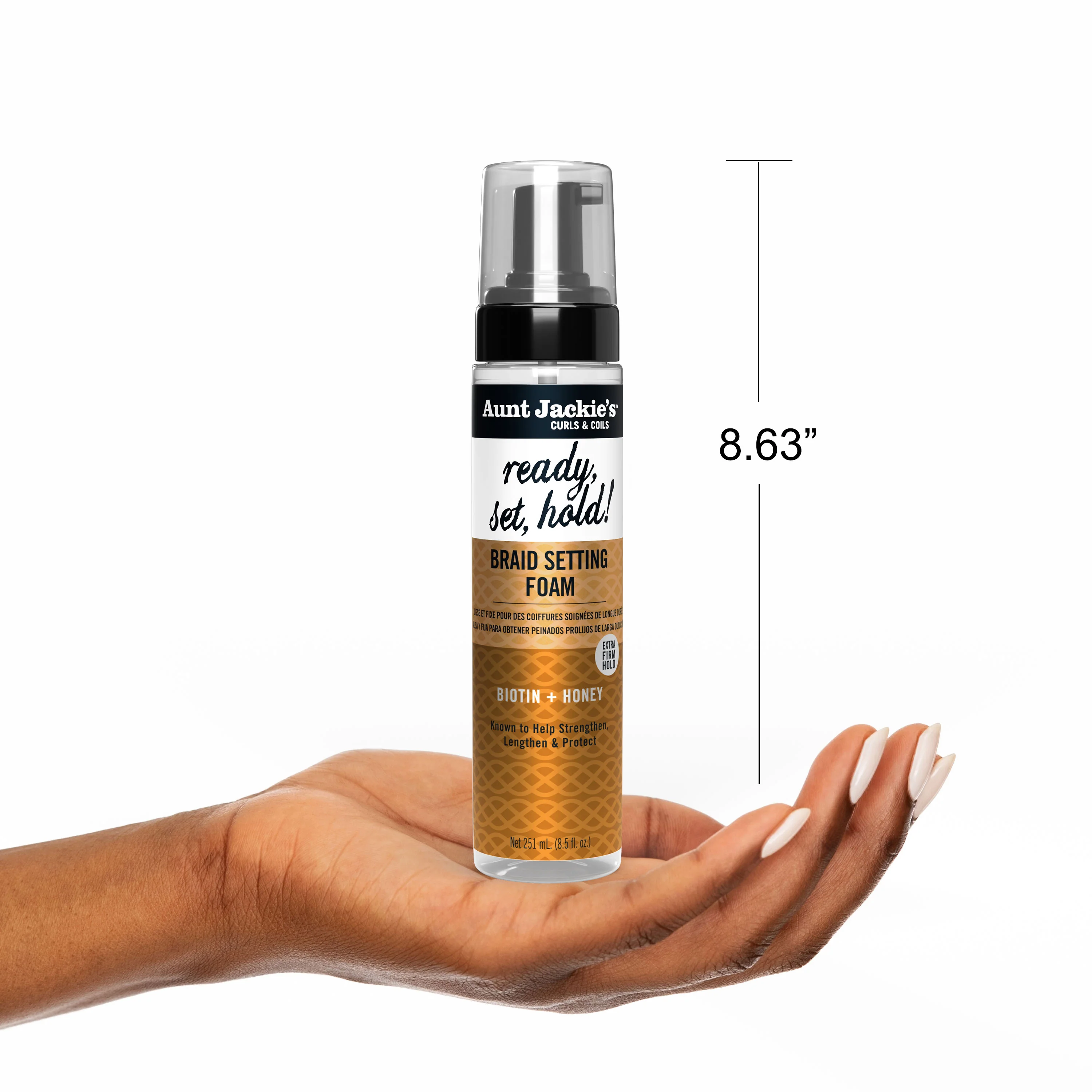 Ready, Set, Hold! Braid Setting Foam with Extra Firm Hold - Image 7