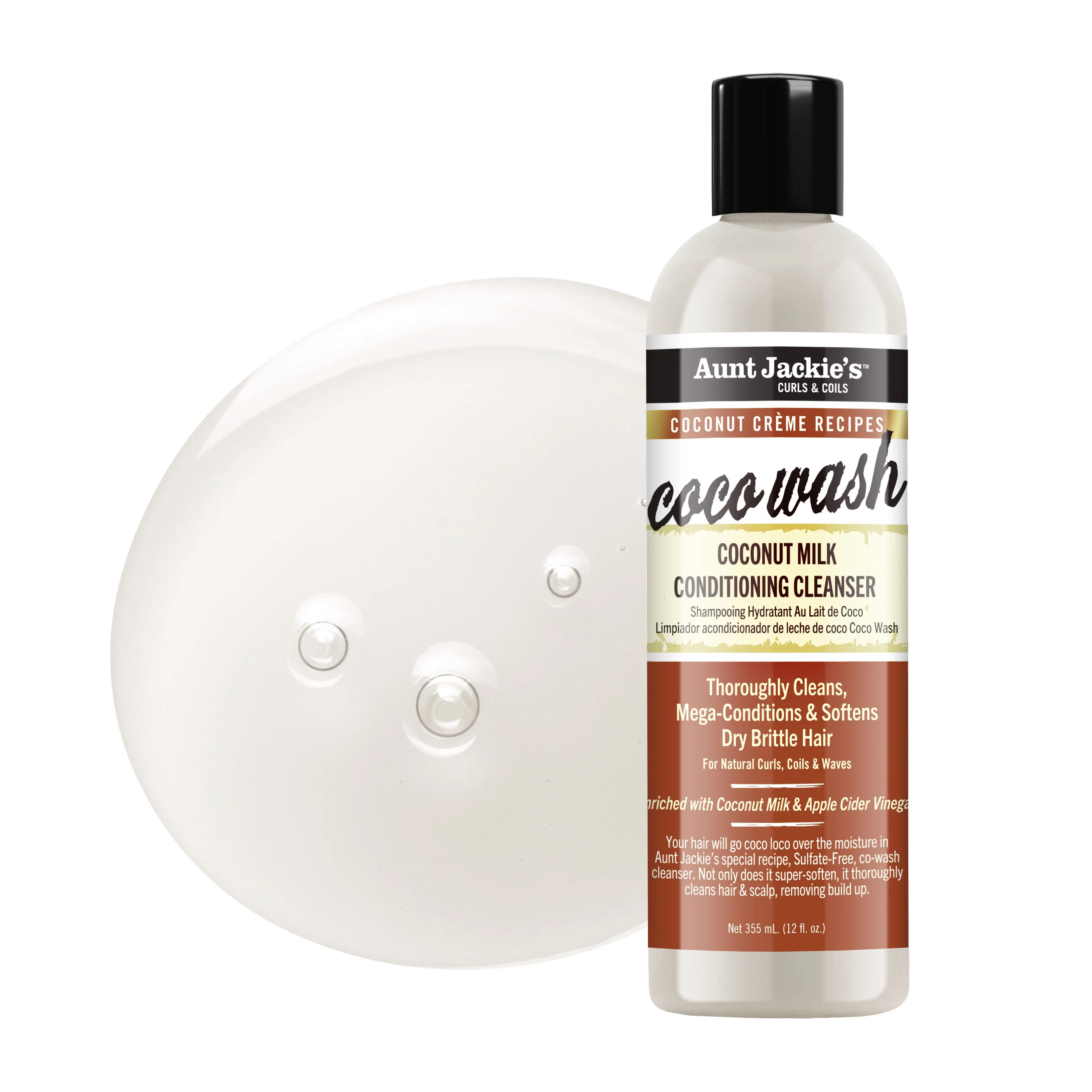 Coco Wash Coconut Milk Conditioning Cleanser - Image 4