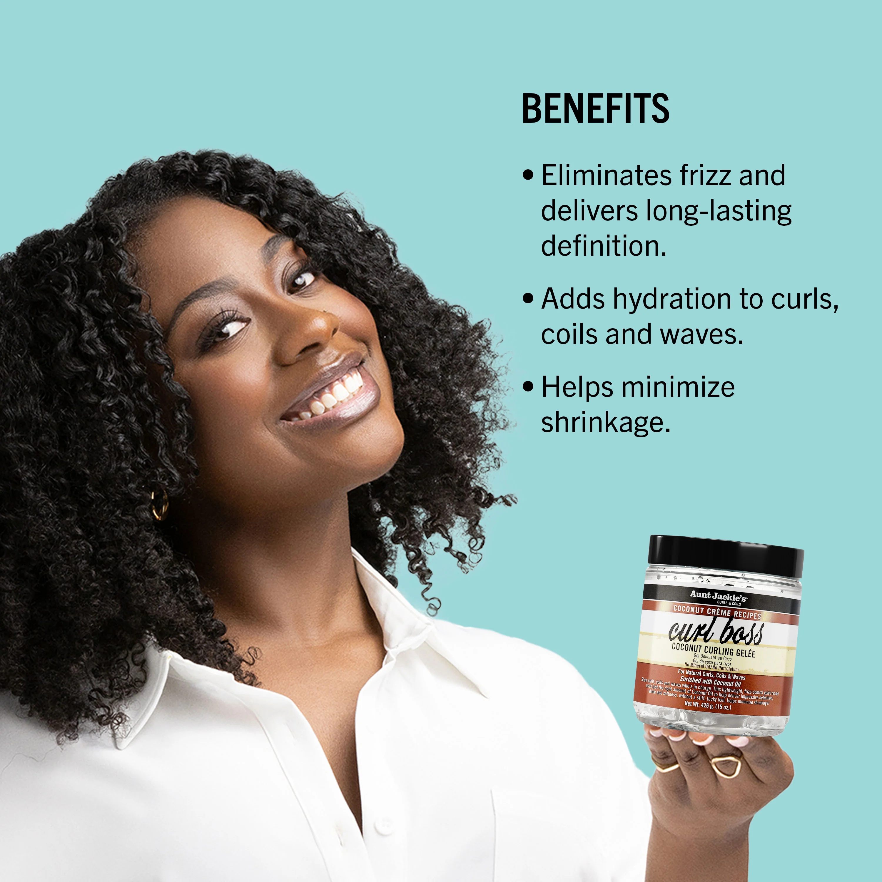 Curl Boss Coconut Curling Gelée - Image 3