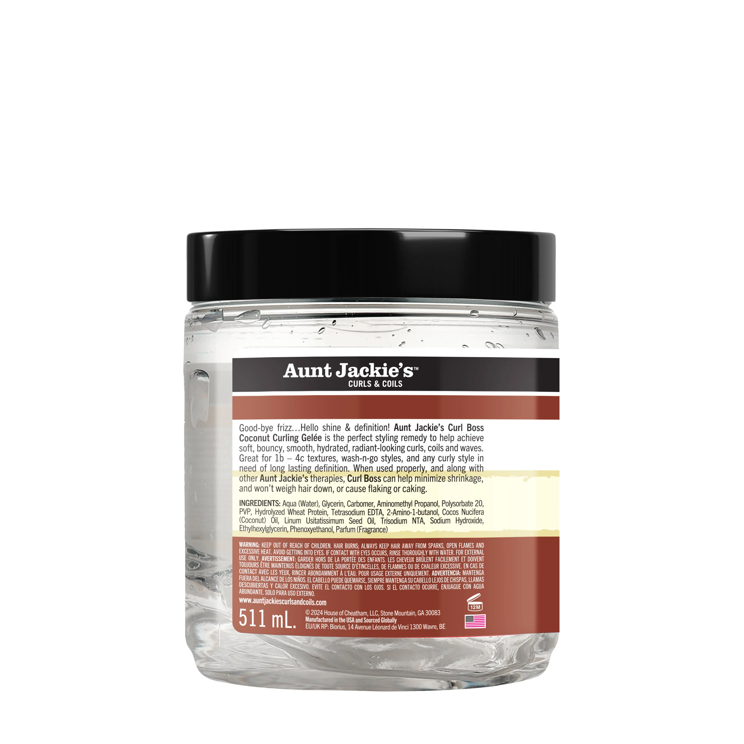 Curl Boss Coconut Curling Gelée - Image 8