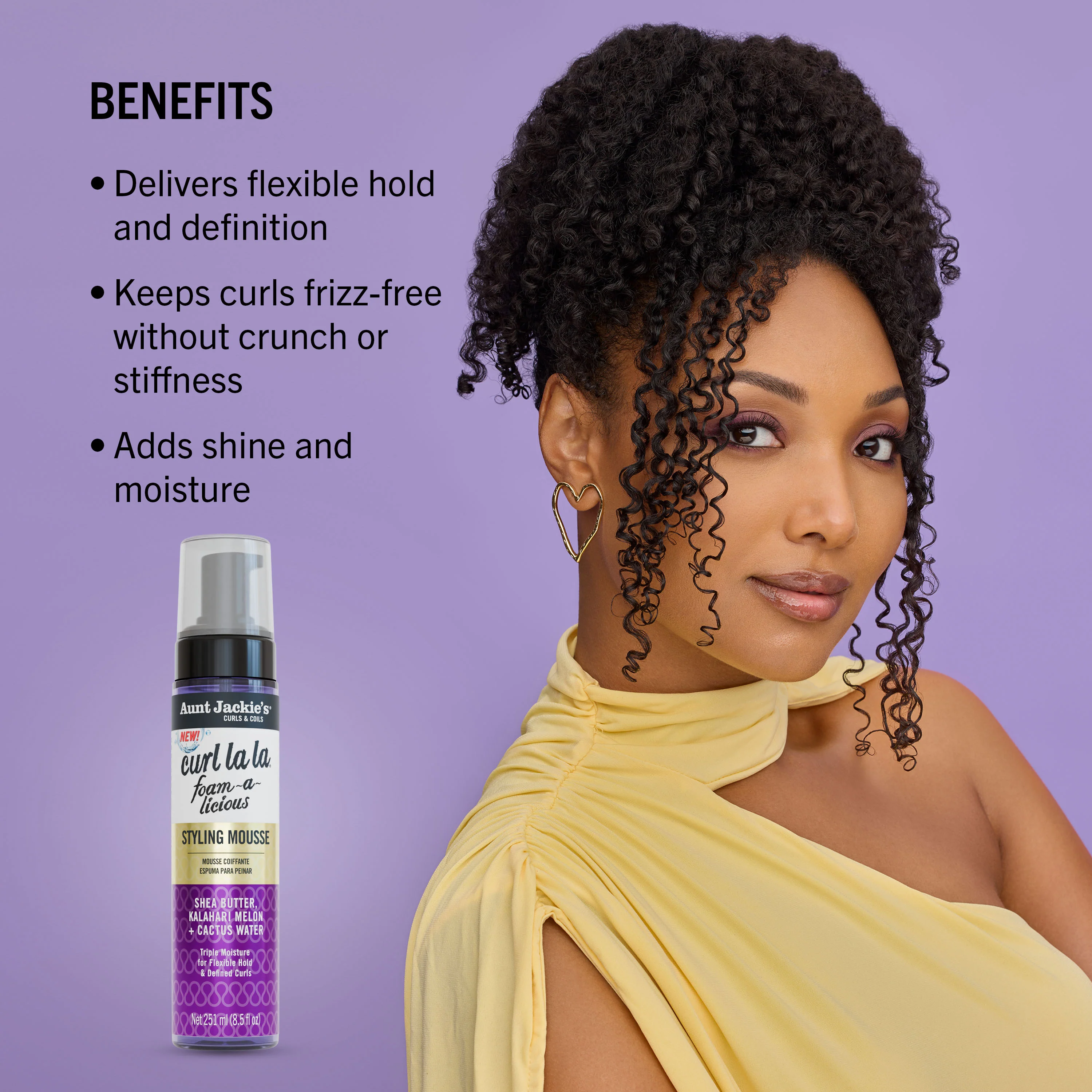 Curl La La Foam-a-licious Styling Mousse - Image 3