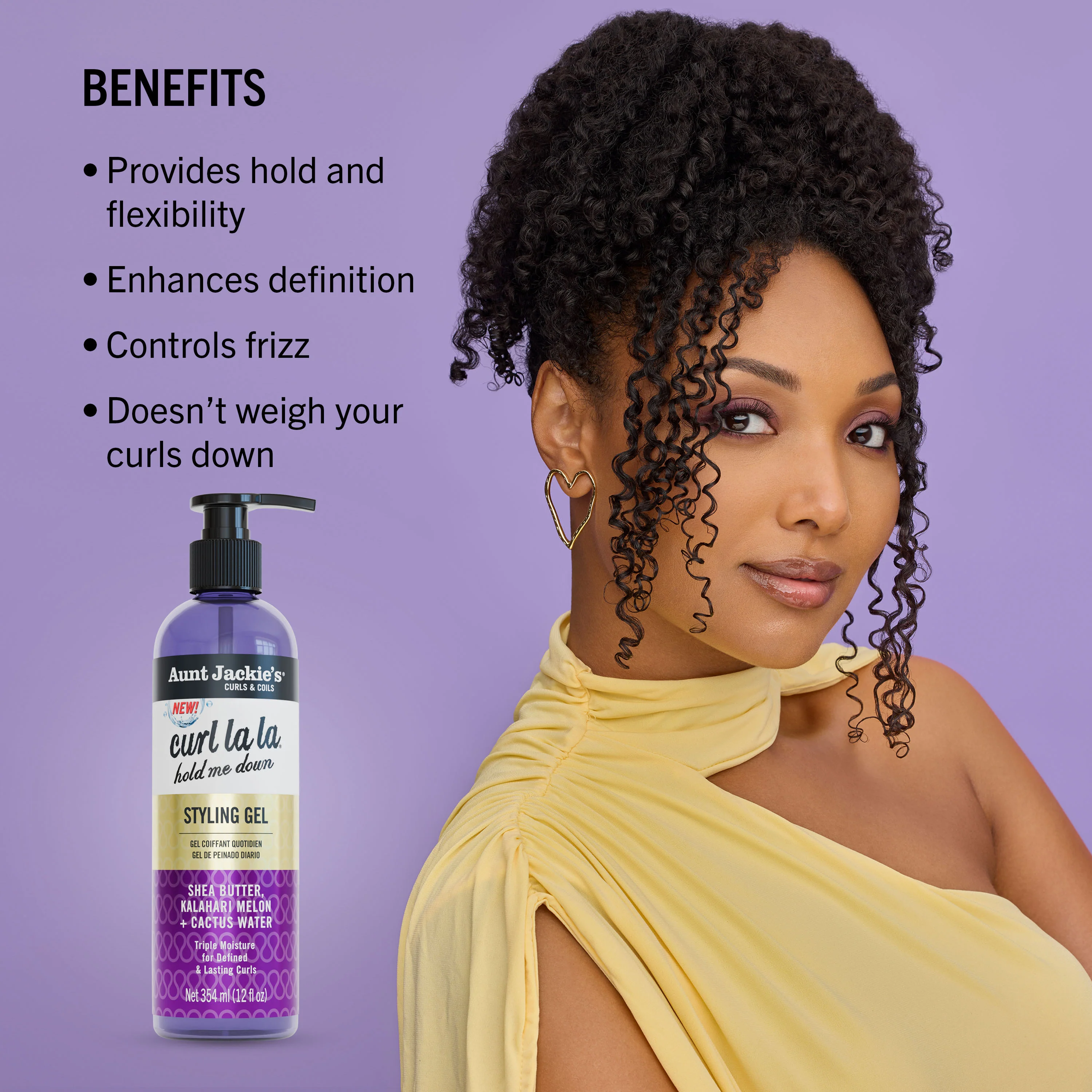 Curl La La Hold Me Down Styling Gel - Image 3