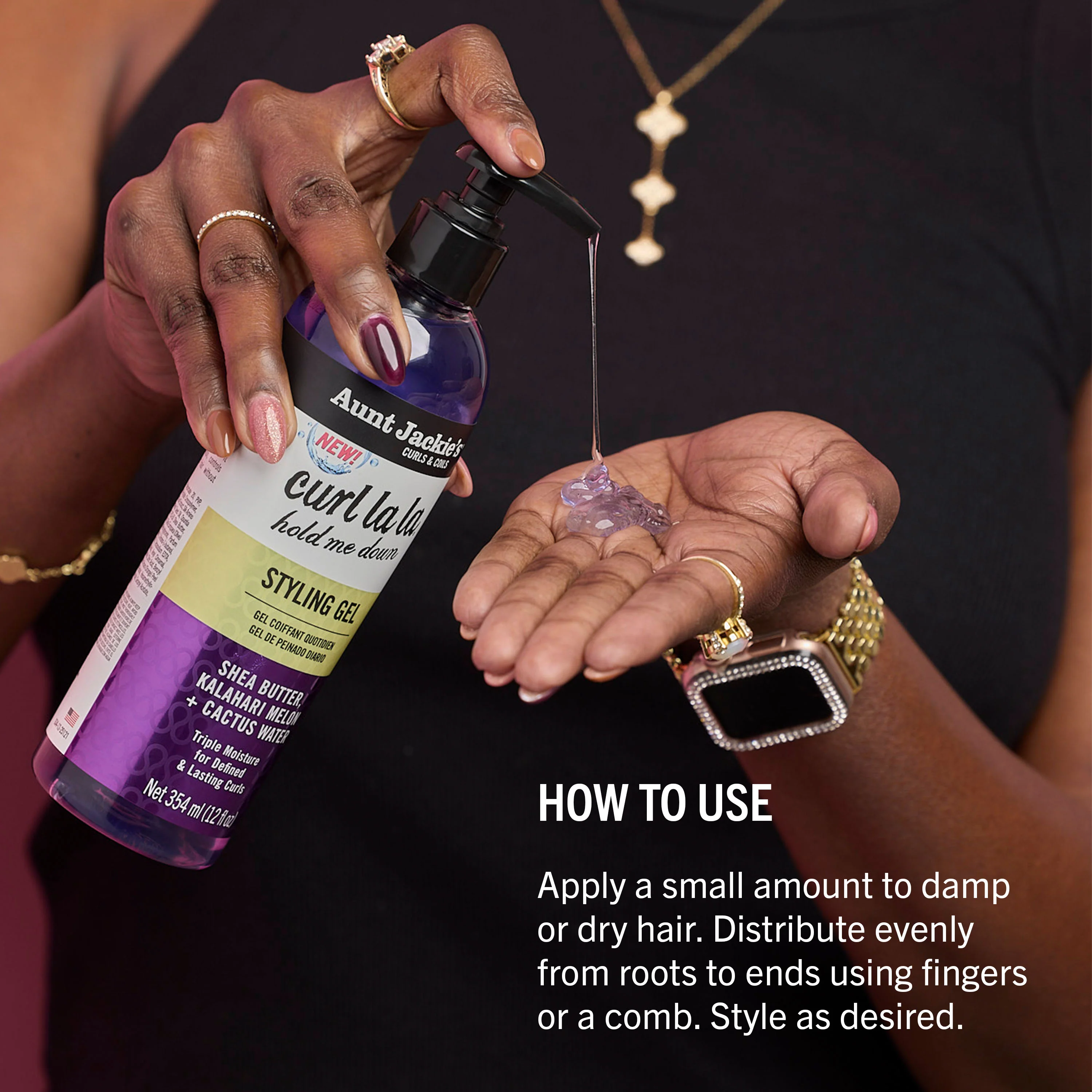 Curl La La Hold Me Down Styling Gel - Image 6