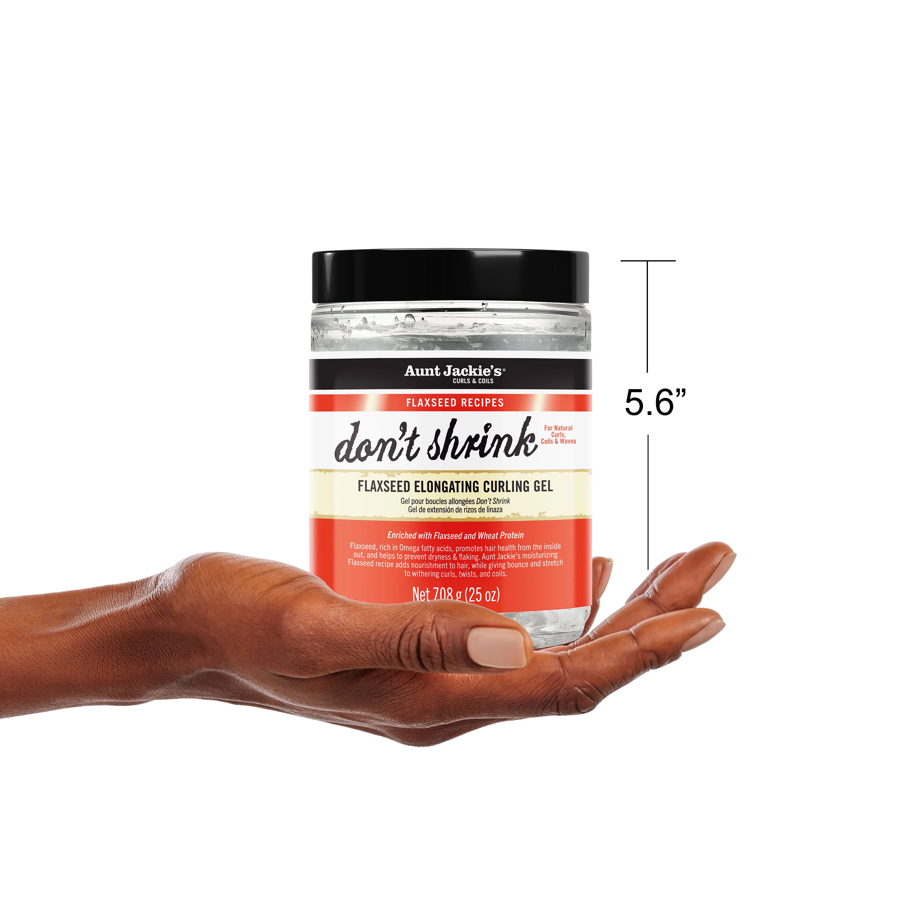 Don't Shrink Flaxseed Elongating Curling Gel - Value Size 25 oz - Image 5