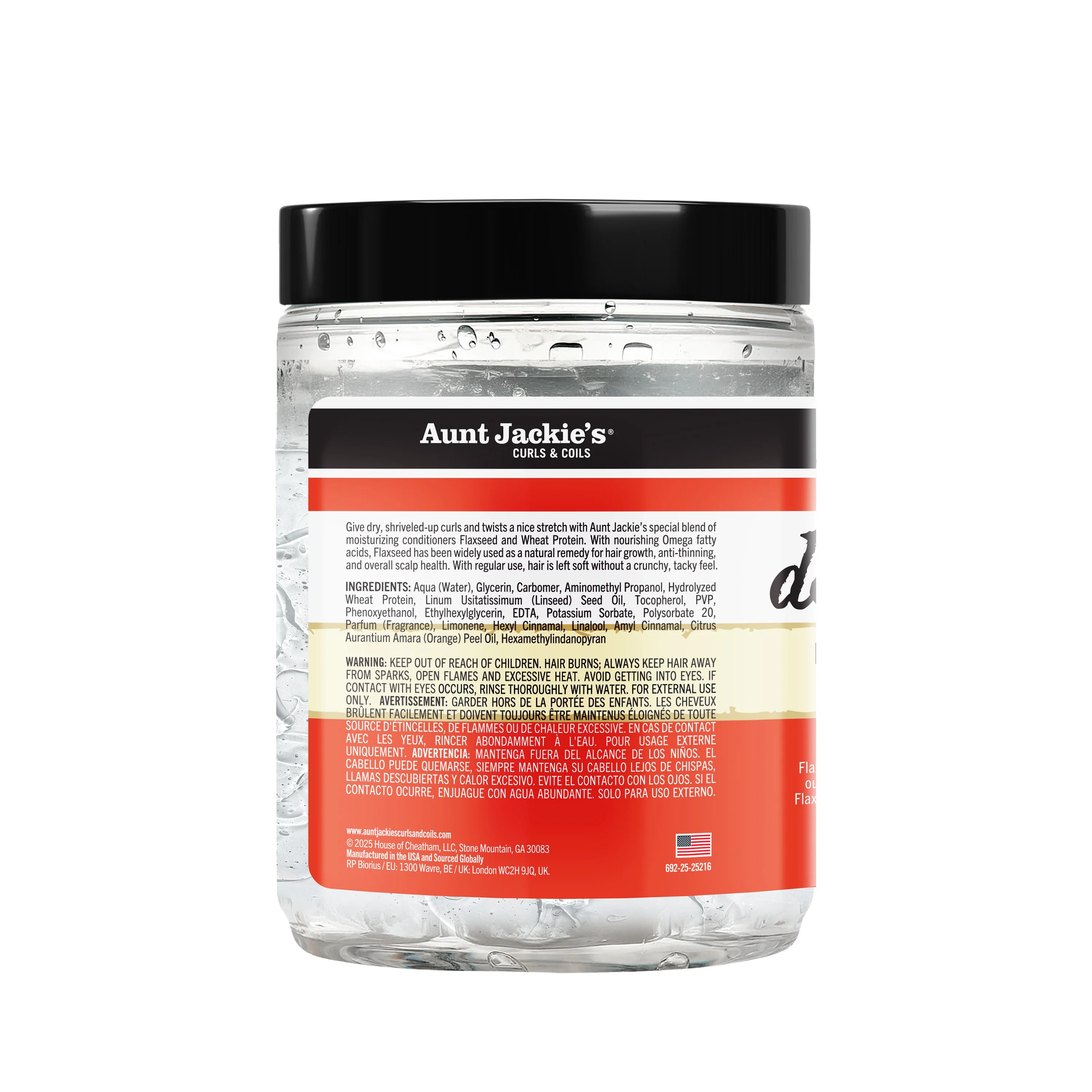 Don't Shrink Flaxseed Elongating Curling Gel - Value Size 25 oz - Image 7