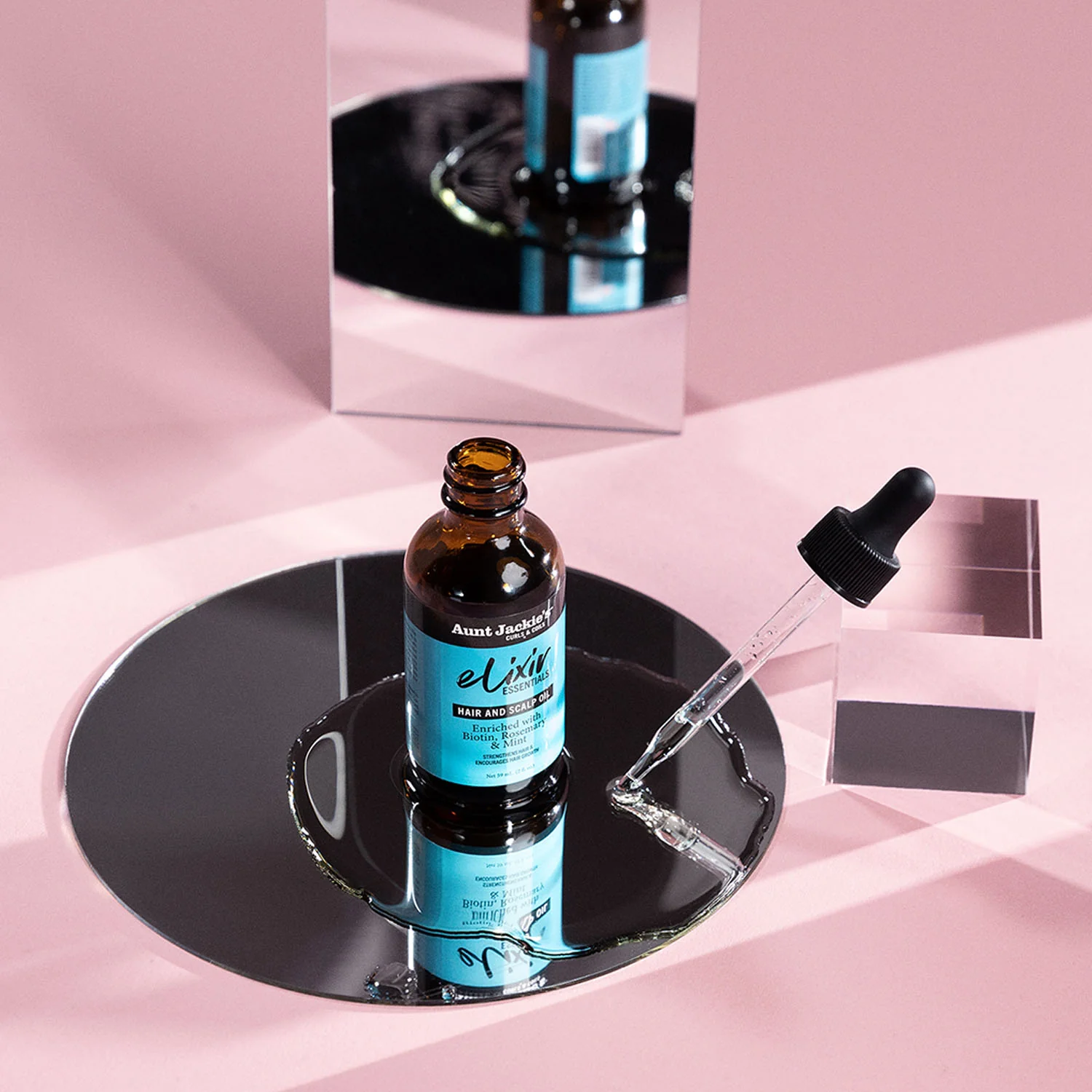 Biotin, Rosemary & Mint Elixir Hair & Scalp Oil - Image 7