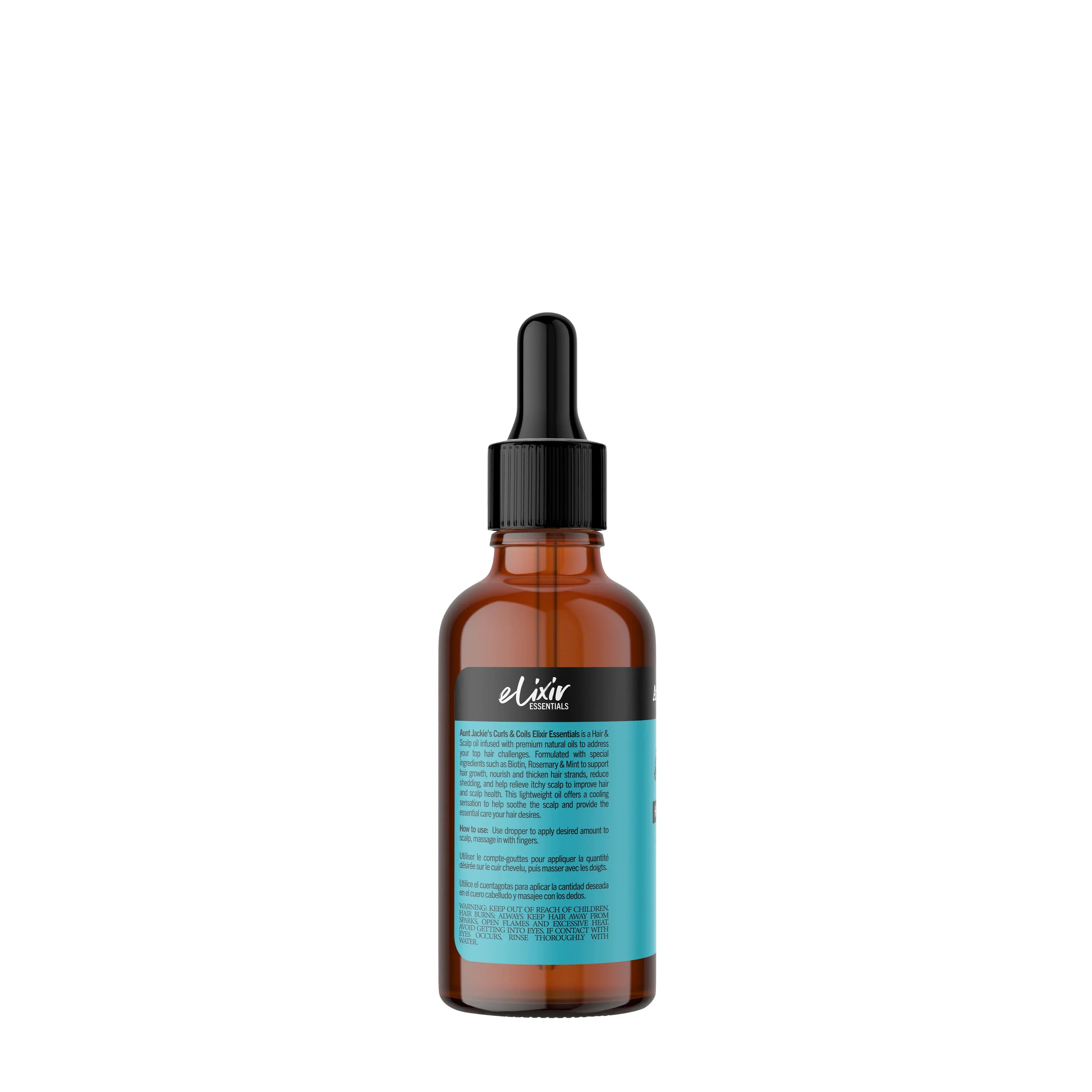 Biotin, Rosemary & Mint Elixir Hair & Scalp Oil - Image 9