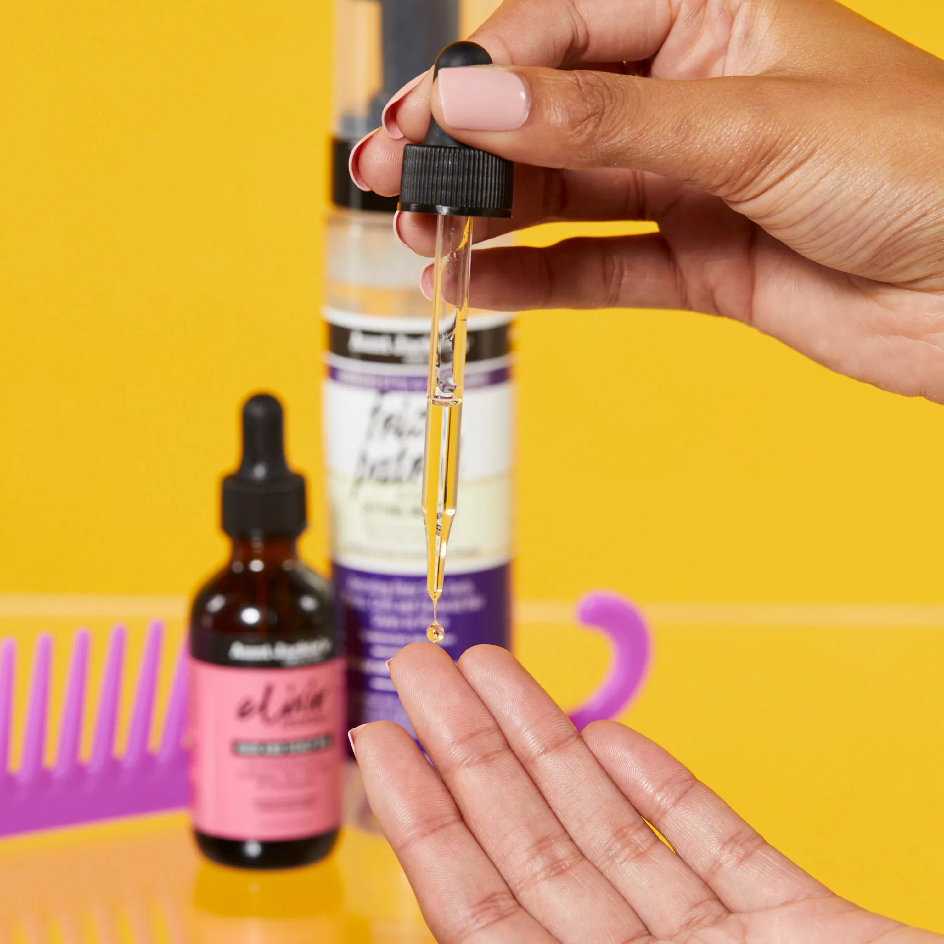 Collagen, Tea Tree Oil & Eucalyptus Elixir Hair & Scalp Oil - Image 4