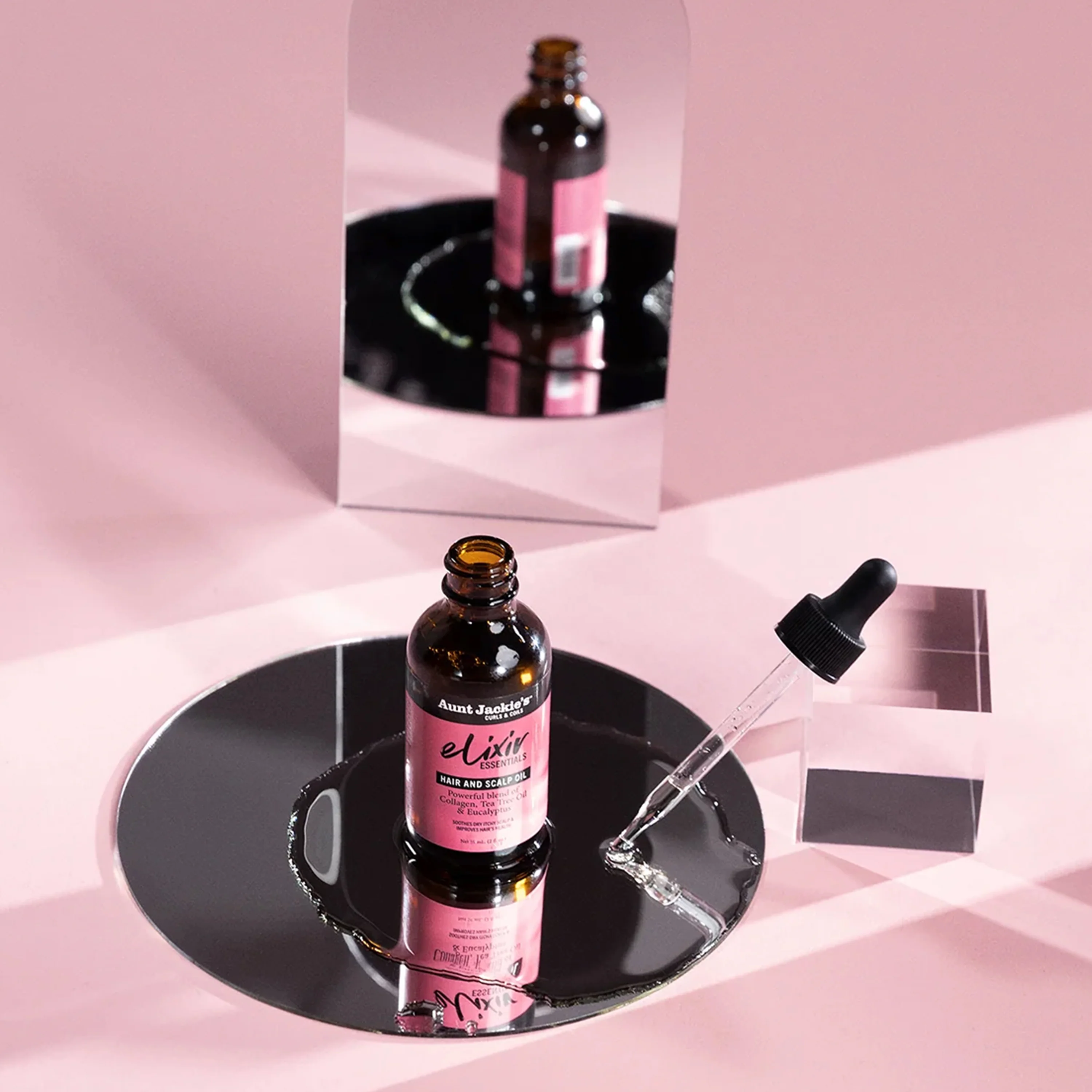 Collagen, Tea Tree Oil & Eucalyptus Elixir Hair & Scalp Oil - Image 7