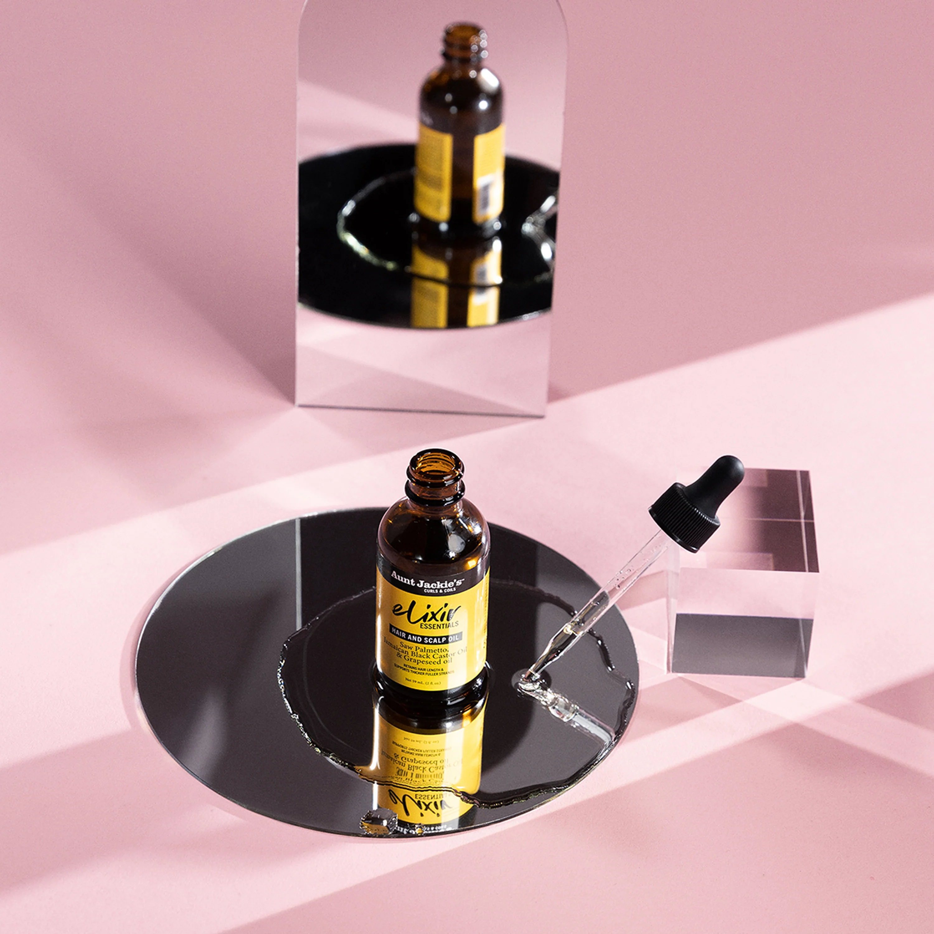 Saw Palmetto, Jamaican Black Castor & Grapeseed Oil Elixir Hair & Scalp Oil - Image 7