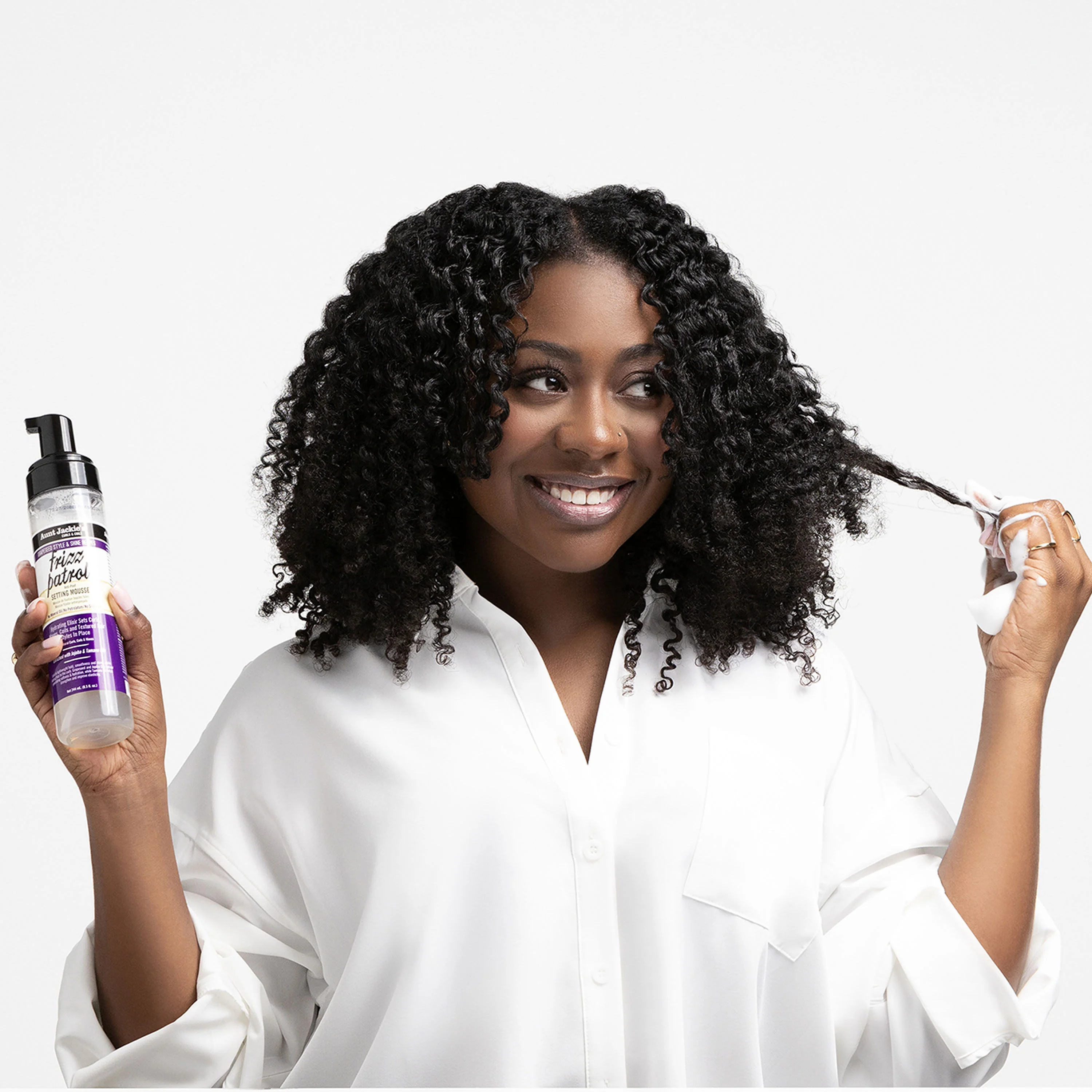 Frizz Patrol Anti-Poof Setting Mousse - Image 5
