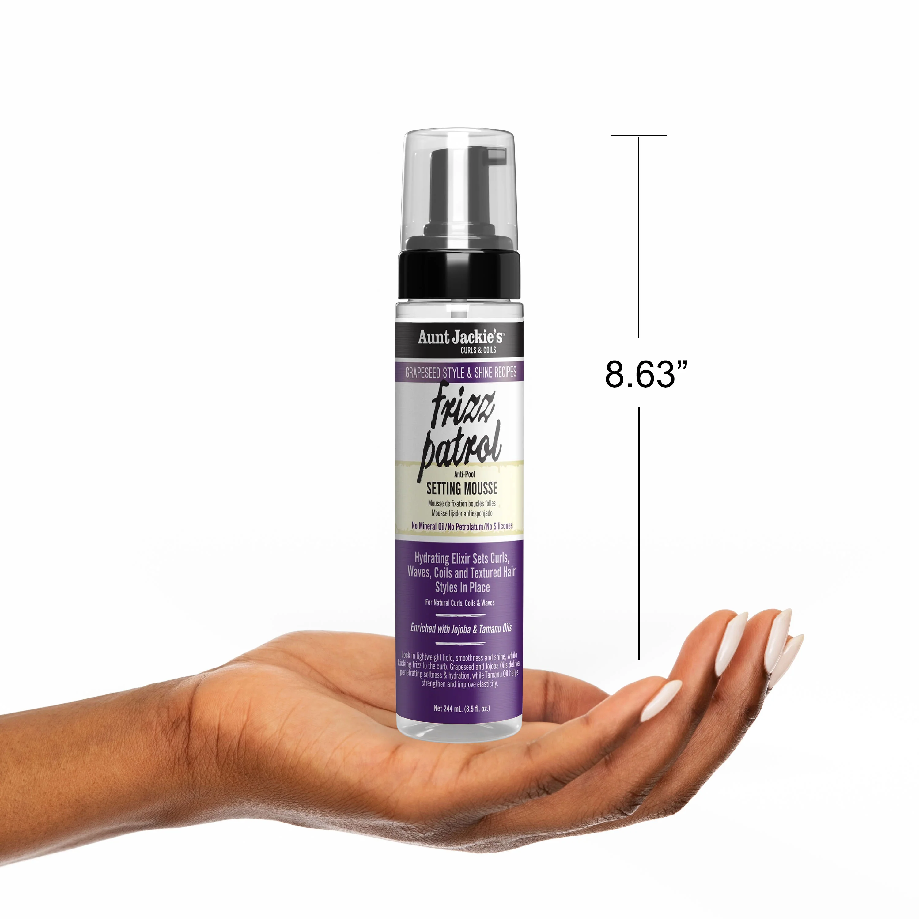 Frizz Patrol Anti-Poof Setting Mousse - Image 6