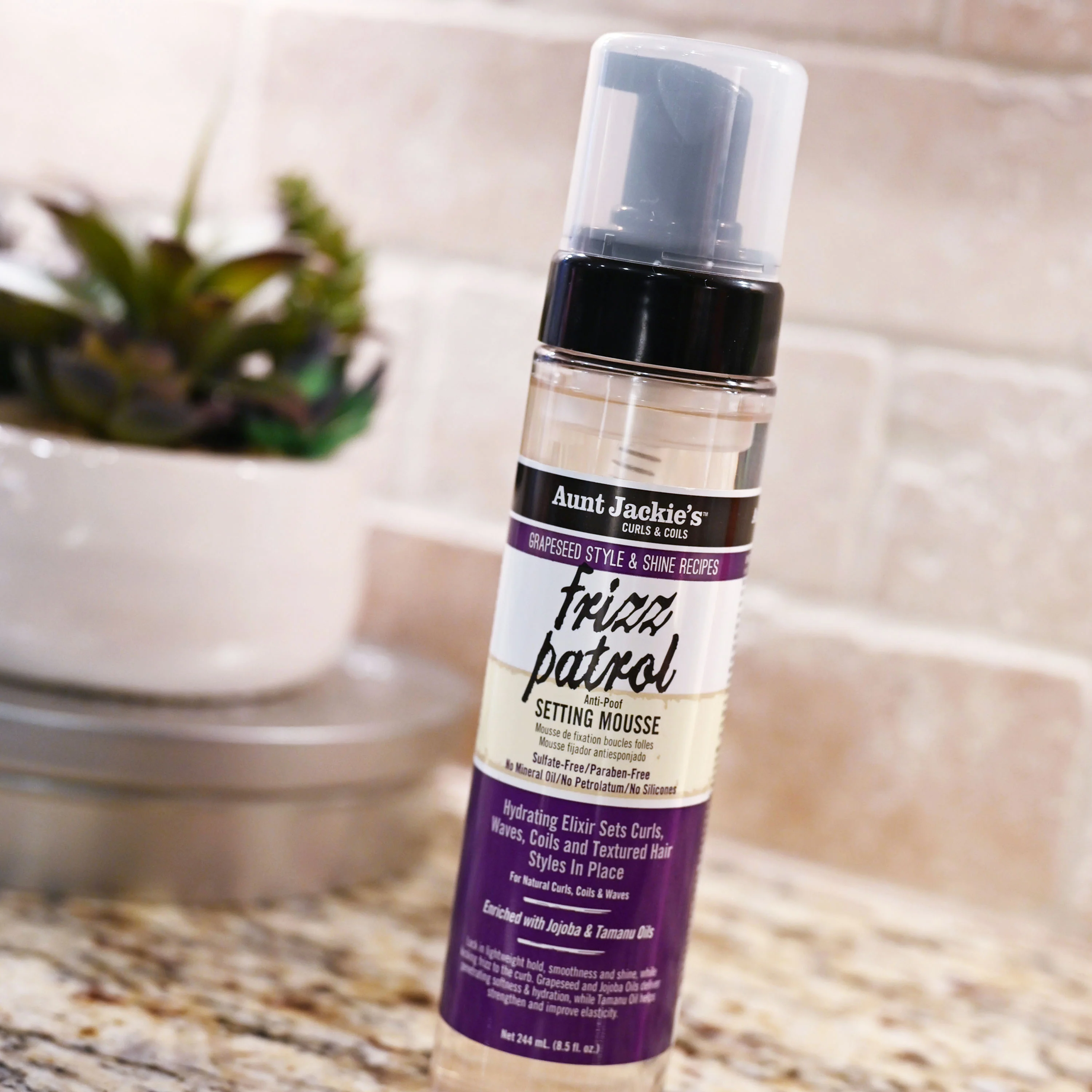Frizz Patrol Anti-Poof Setting Mousse - Image 7