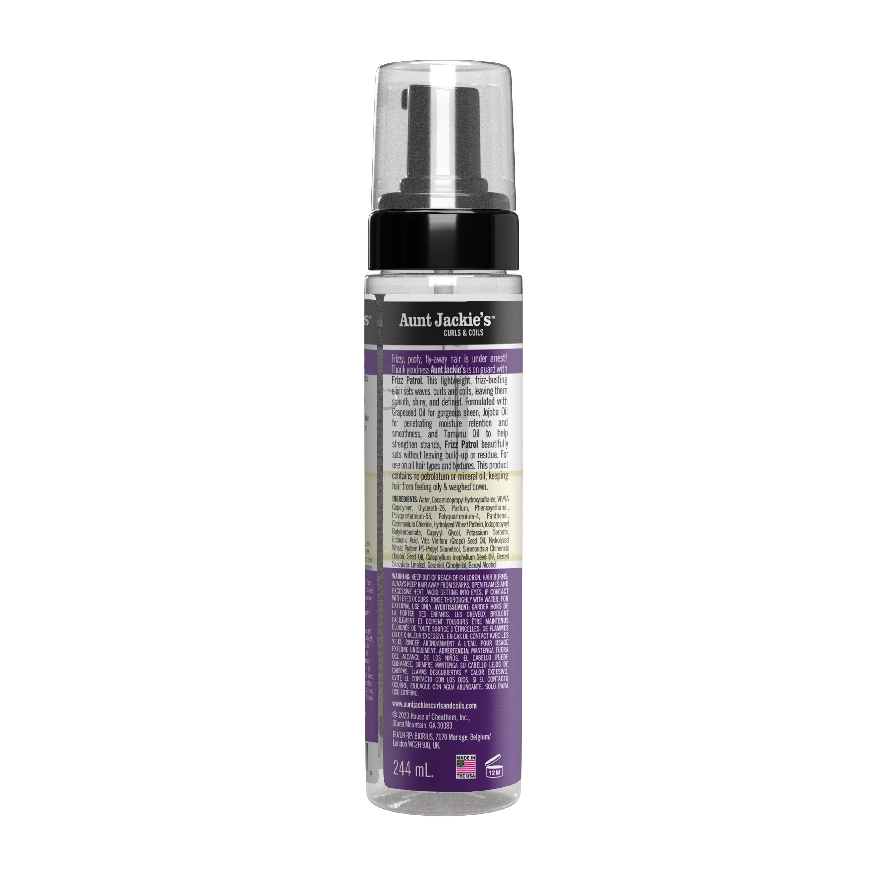 Frizz Patrol Anti-Poof Setting Mousse - Image 9