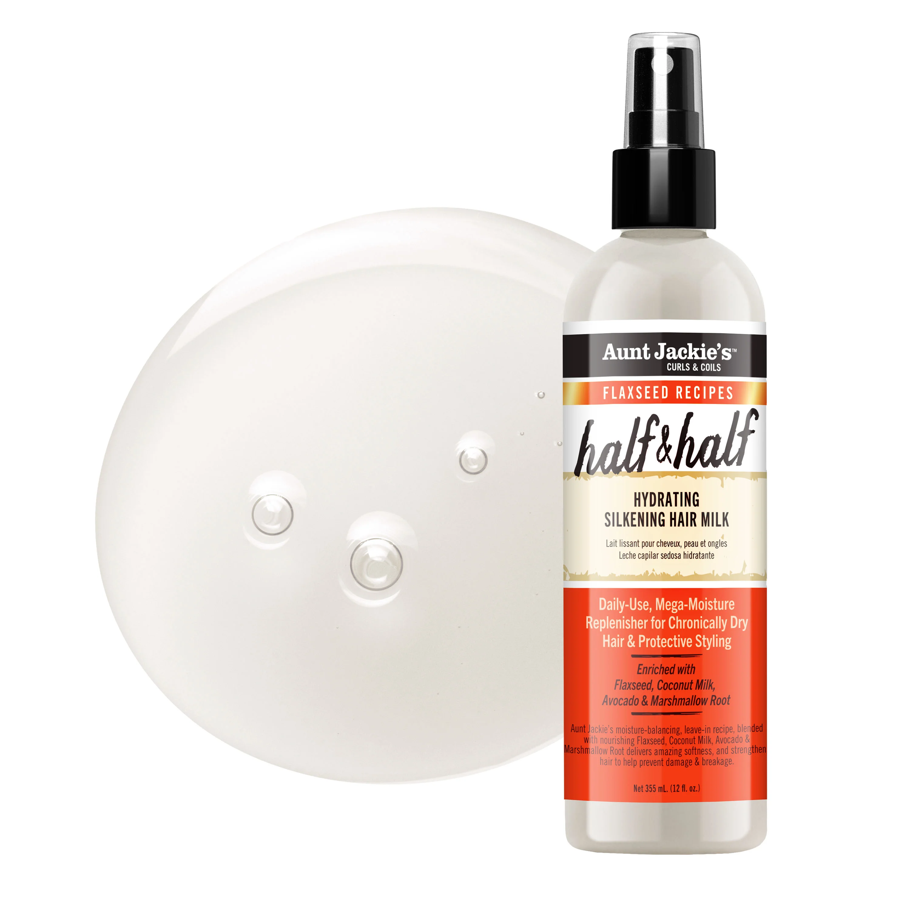Half & Half Hydrating Silkening Hair Milk - Image 4