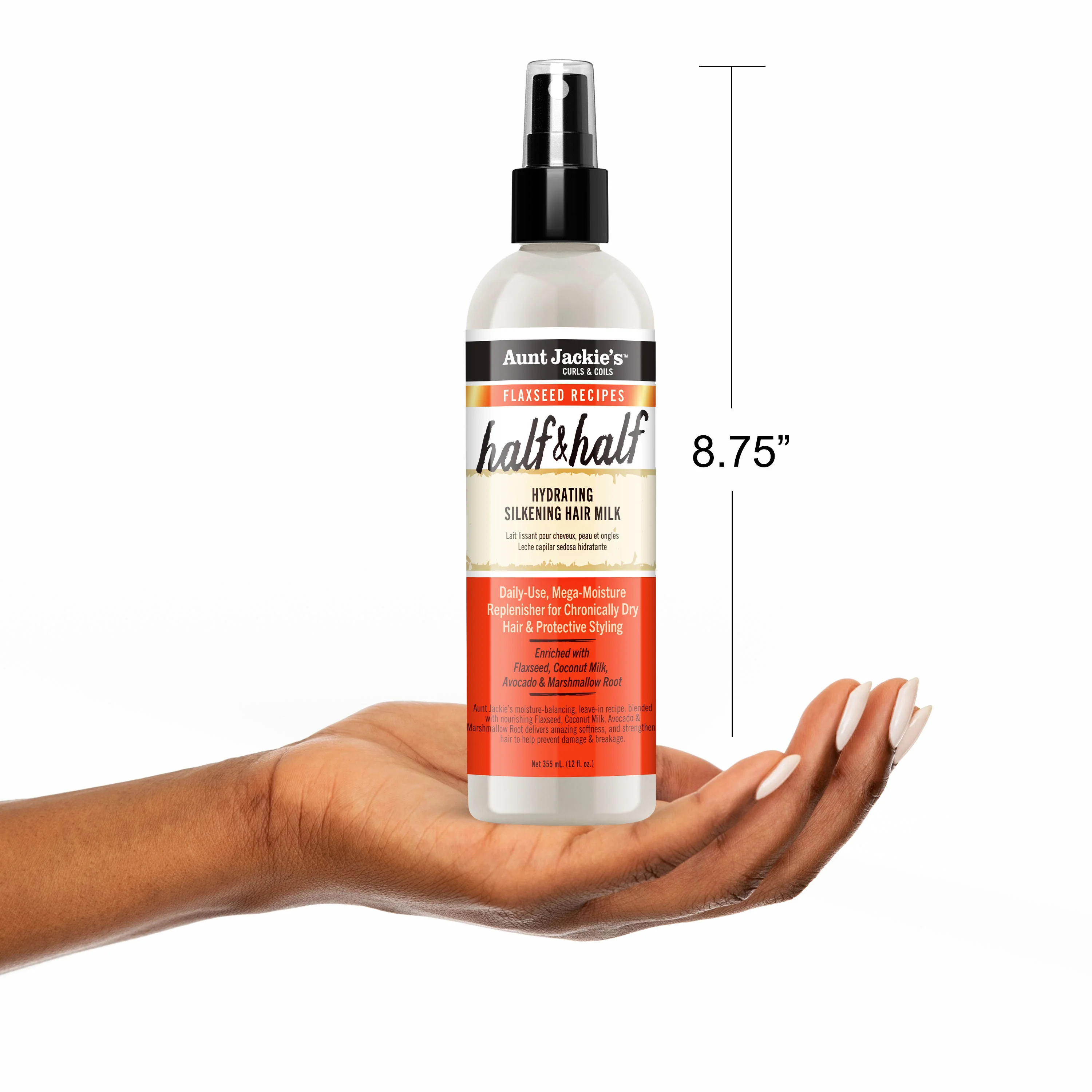 Half & Half Hydrating Silkening Hair Milk - Image 6