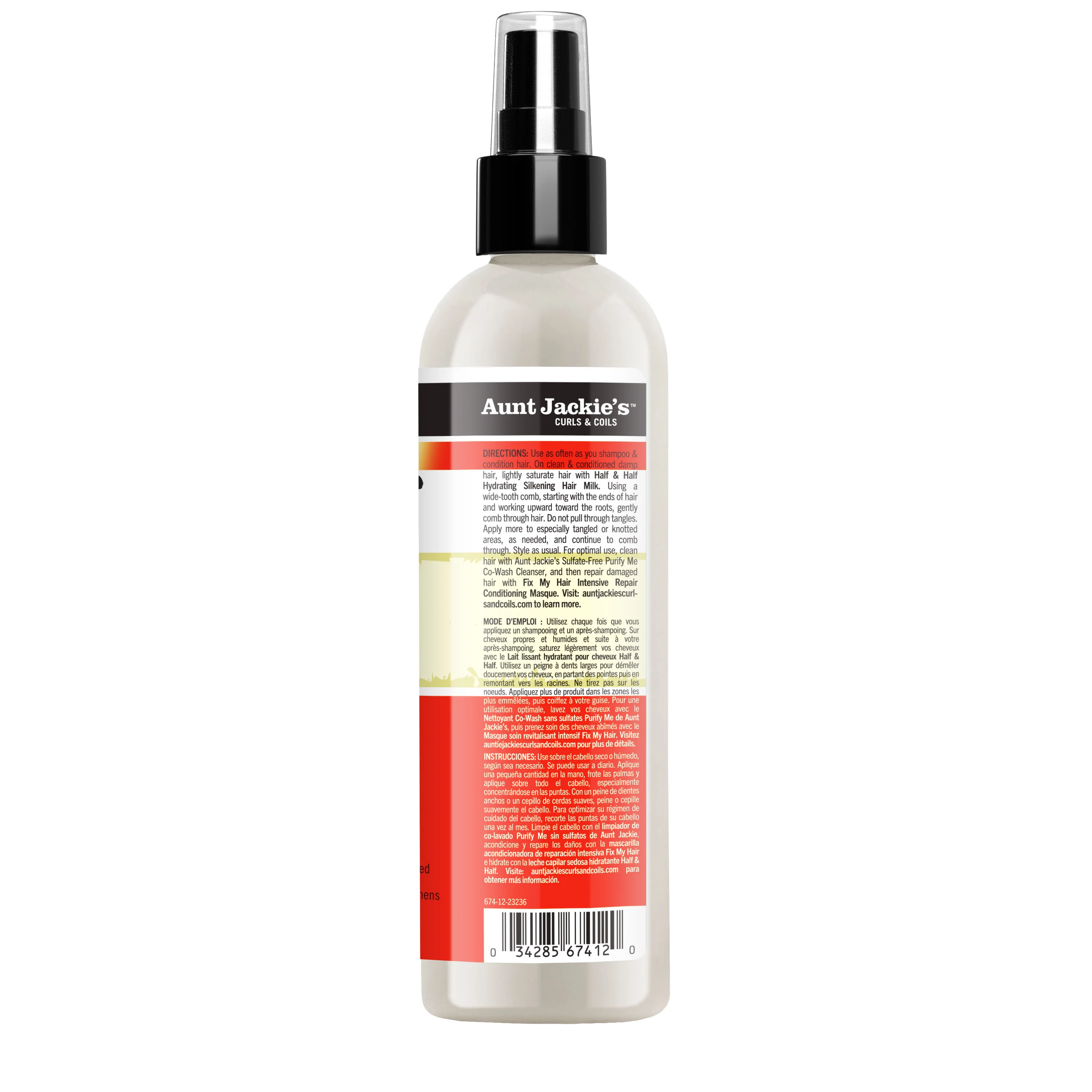 Half & Half Hydrating Silkening Hair Milk - Image 7