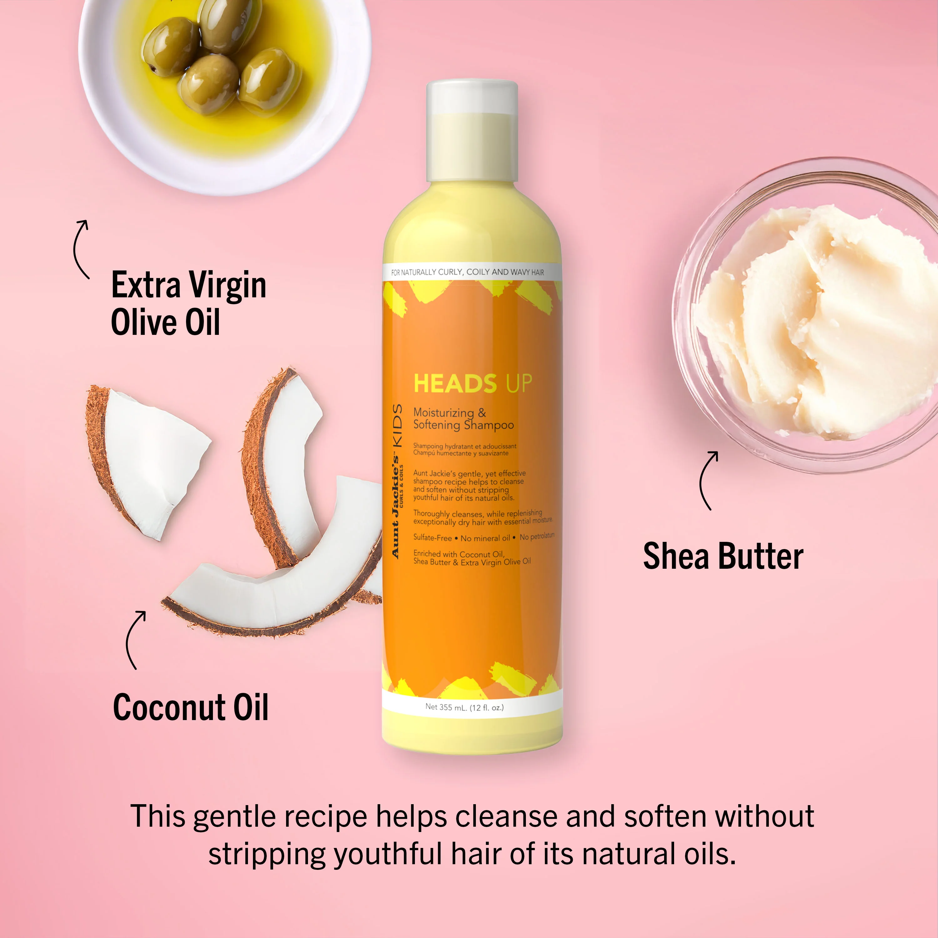 Heads Up Moisturizing & Softening Shampoo - Image 2