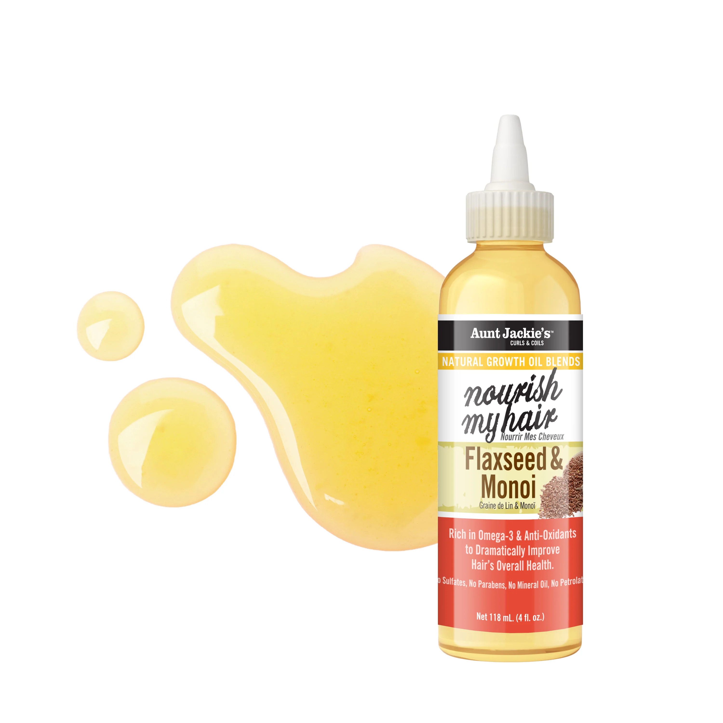 Nourish My Hair – Flaxseed & Monoi Natural Growth Oil Blend - Image 4