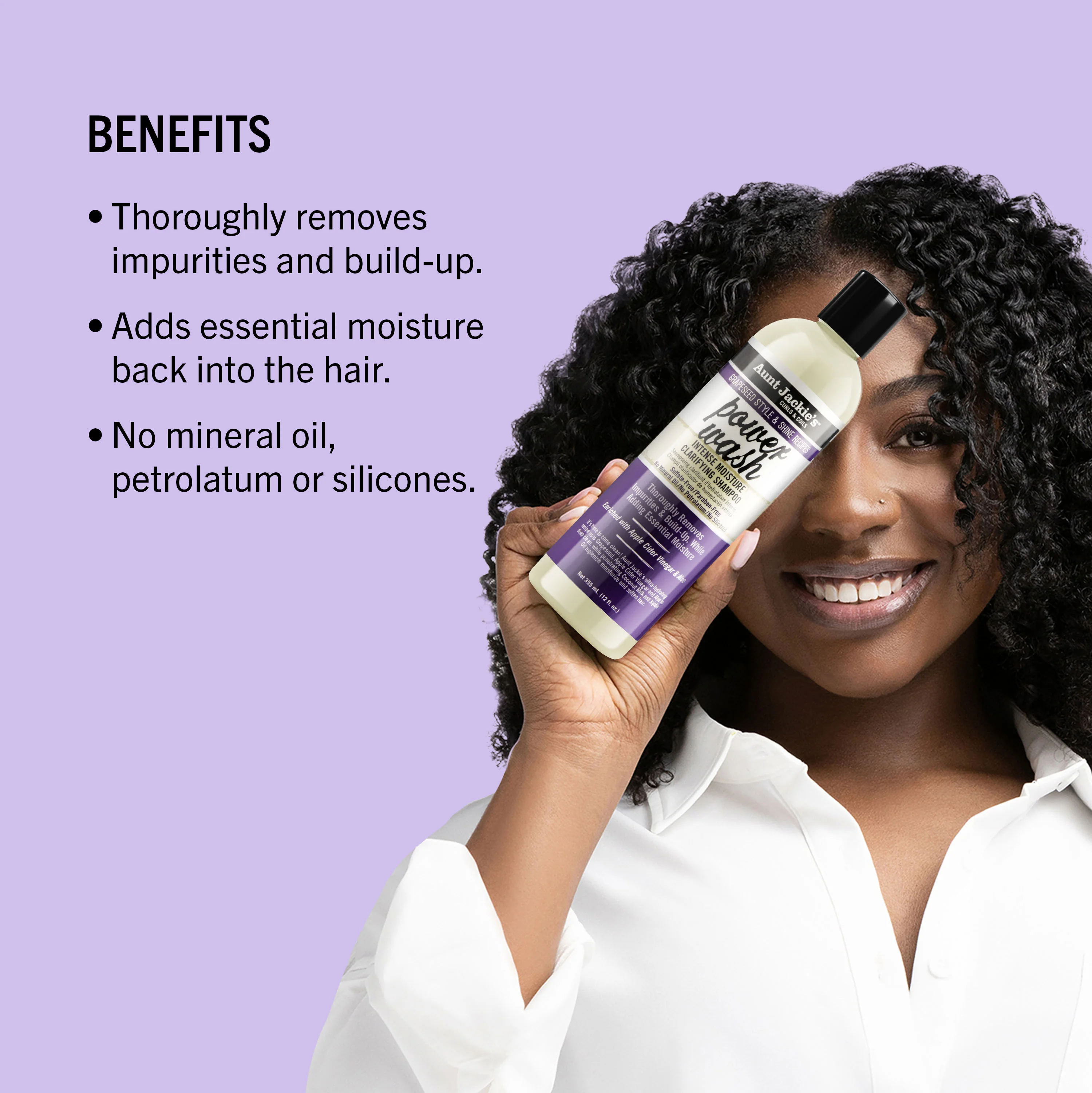 Power Wash Intense Moisture Clarifying Shampoo - Image 3