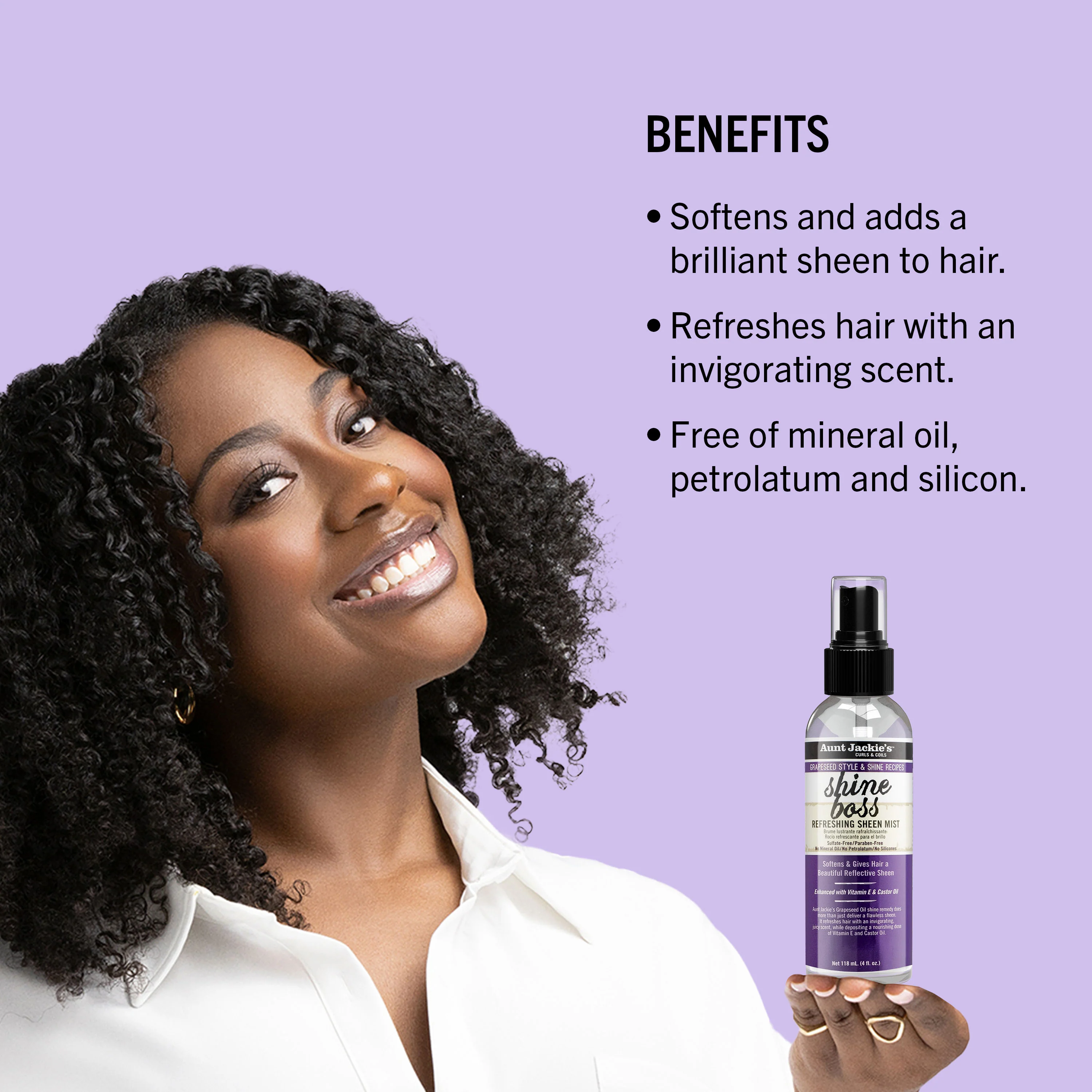 Shine Boss Refreshing Sheen Mist - Image 3