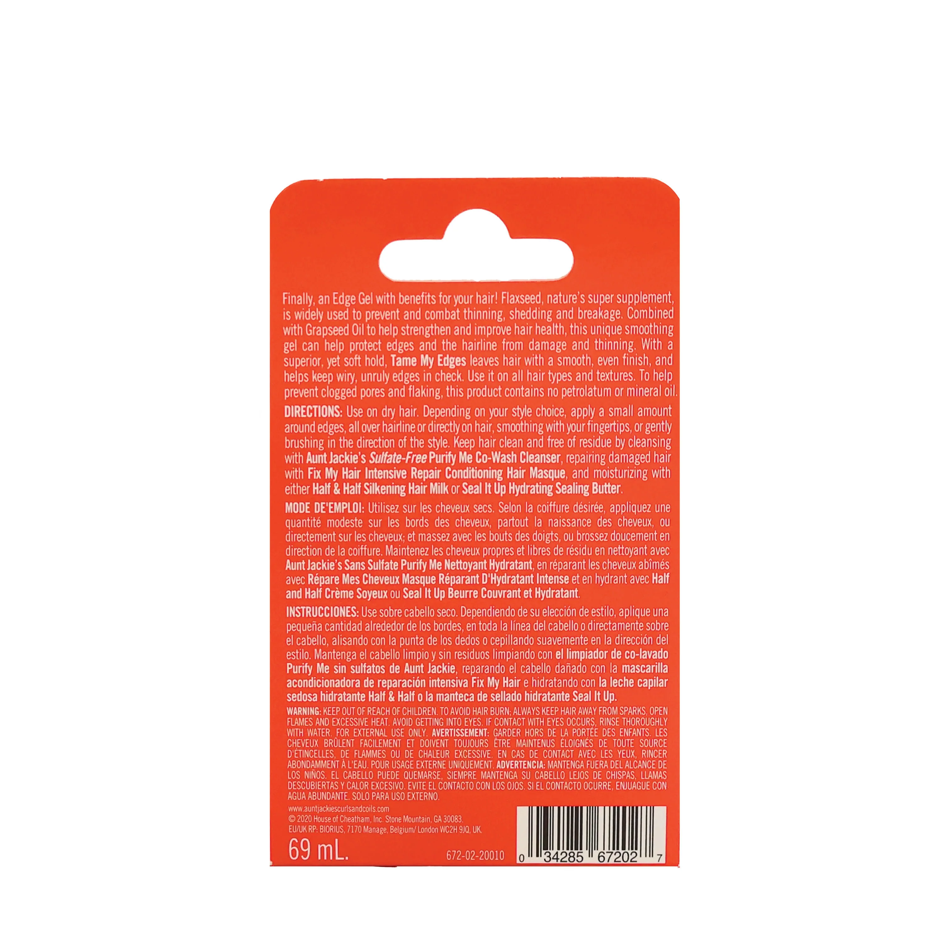 Tame My Edges Smoothing Gel - Image 8